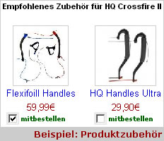 Zubeh�r zum Produkt direkt mitbestellen