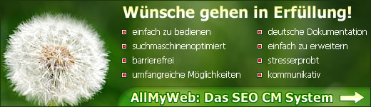 AllMyWeb SEO CMS der Webdesigner Remscheid