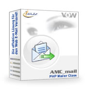 AMC_mail PHP Mailer Klasse